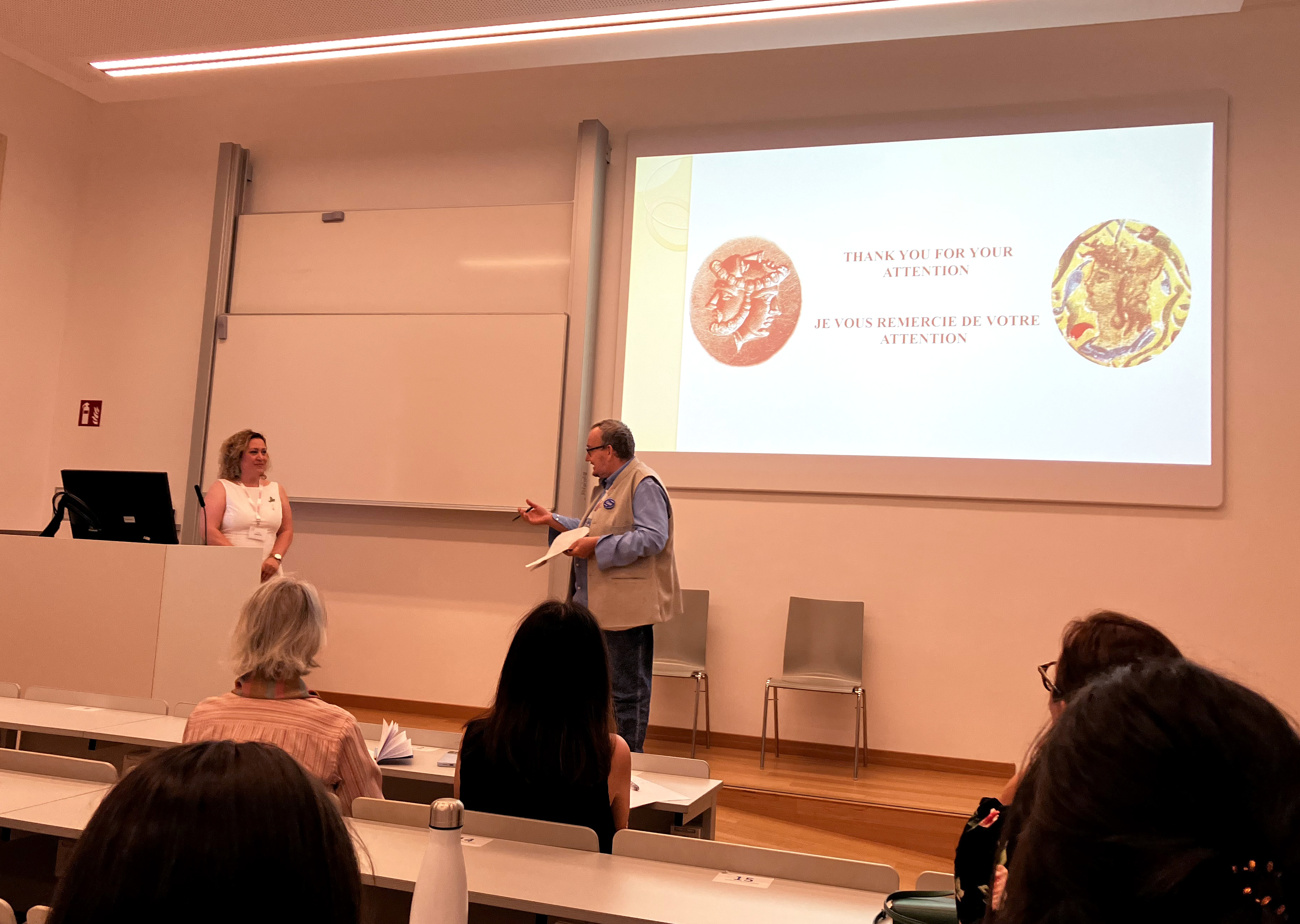Within the framework of the 25th International Congress of Byzantine Studies, held at the University of Vienna, Armine Gabrielyan delivered a presentation.
