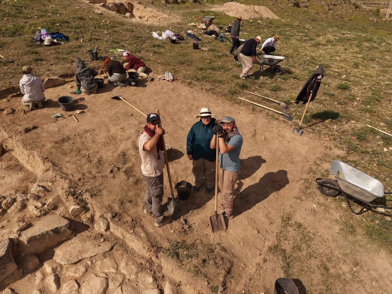 One of the largest urn-burial cemeteries in Armenia has been discovered at the archaeological site of Argishtikhinili